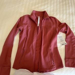 Lululemon Define Jacket NWT Briar Rose Size 10 Briar